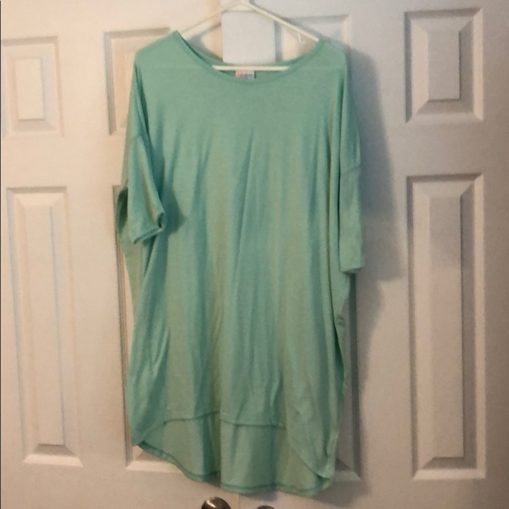 Lularoe large mint green Irma